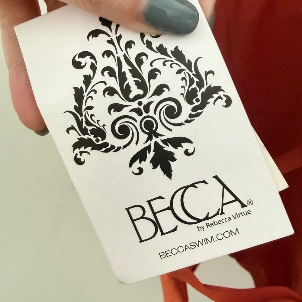 Becca Pucker Up Candice One‎ Piece swim suit size S